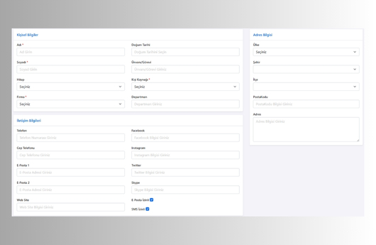 İletişim Geçmişi Kaydı